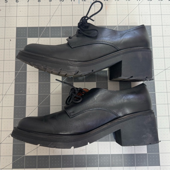 DNA soft leather healed oxfords women's 7.5 - Picture 5 of 7